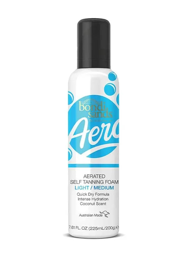 Bondi Sands Aero Self Tanning Foam Light 225ML (Pack of 3)