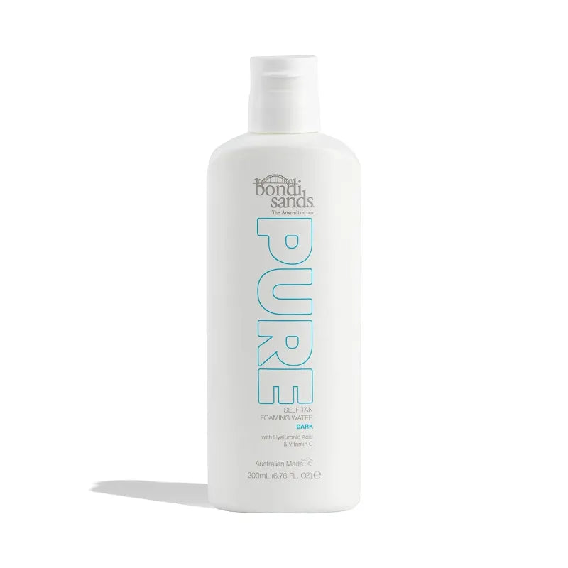 Bondi Sands Pure Self Tan Foaming Water Light/Med 200ML (Pack of 6)