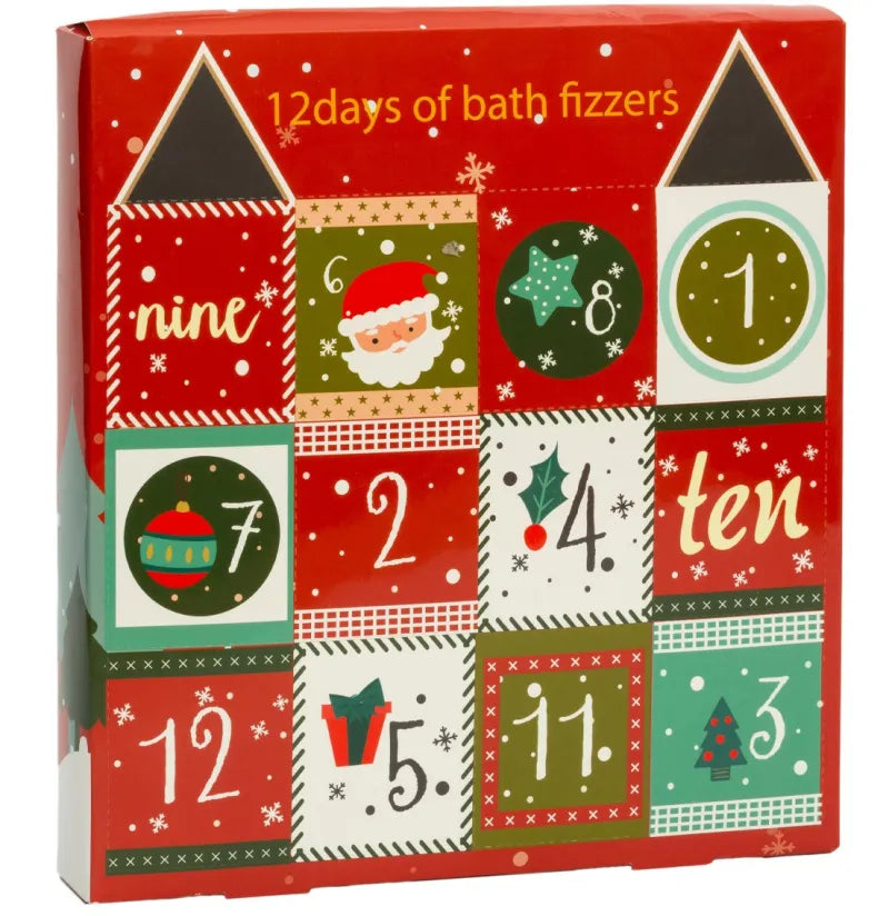 Possibility 12 Days Bath Fizzer Set (Pack of 6)