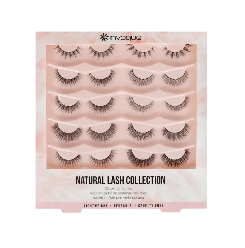 Natural 10 Pair Lash Vault Boxed 25 12 504 (Pack of 6)