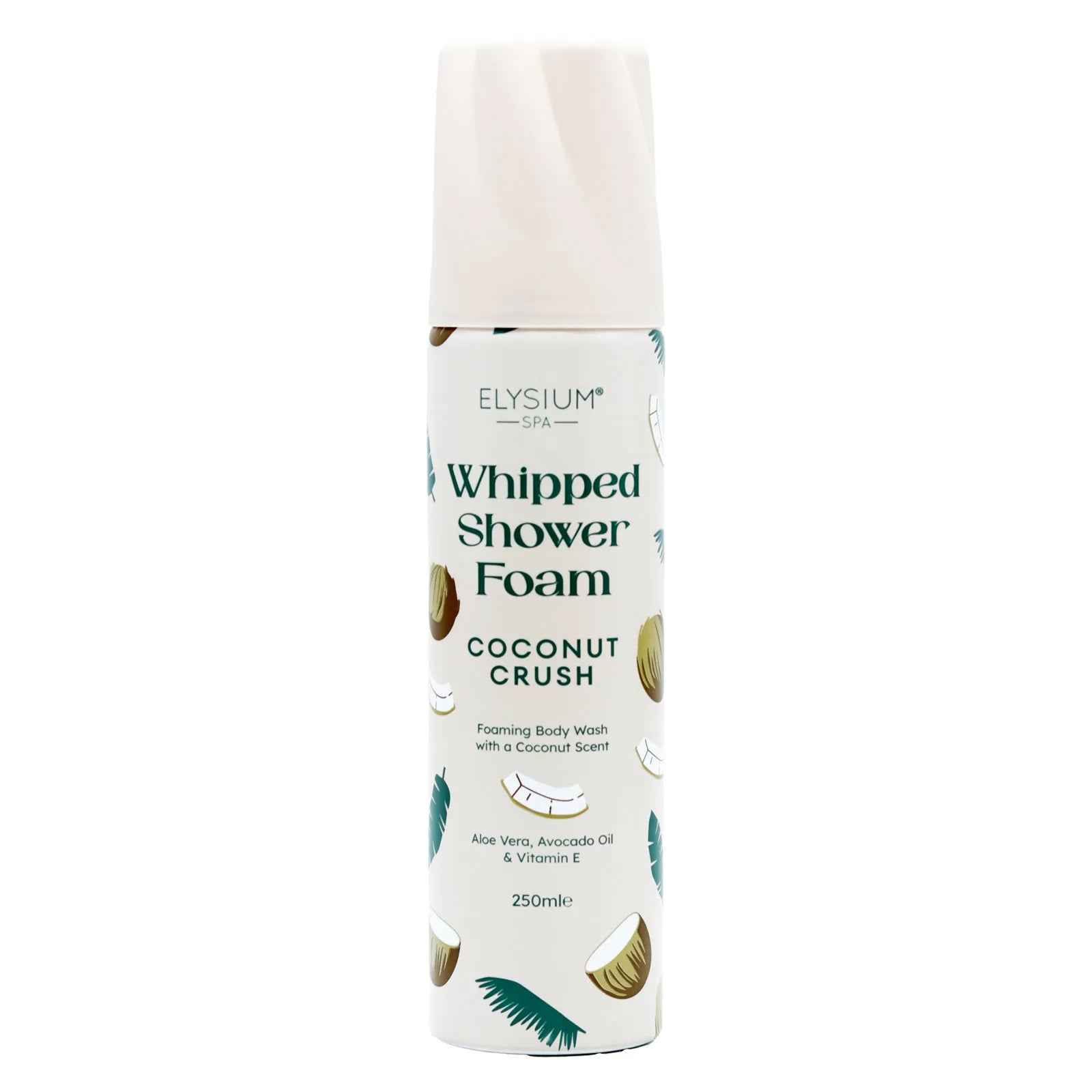 Elysium Spa Whipped Shower Foam Coconut Crush 250ML (Pack of 6)
