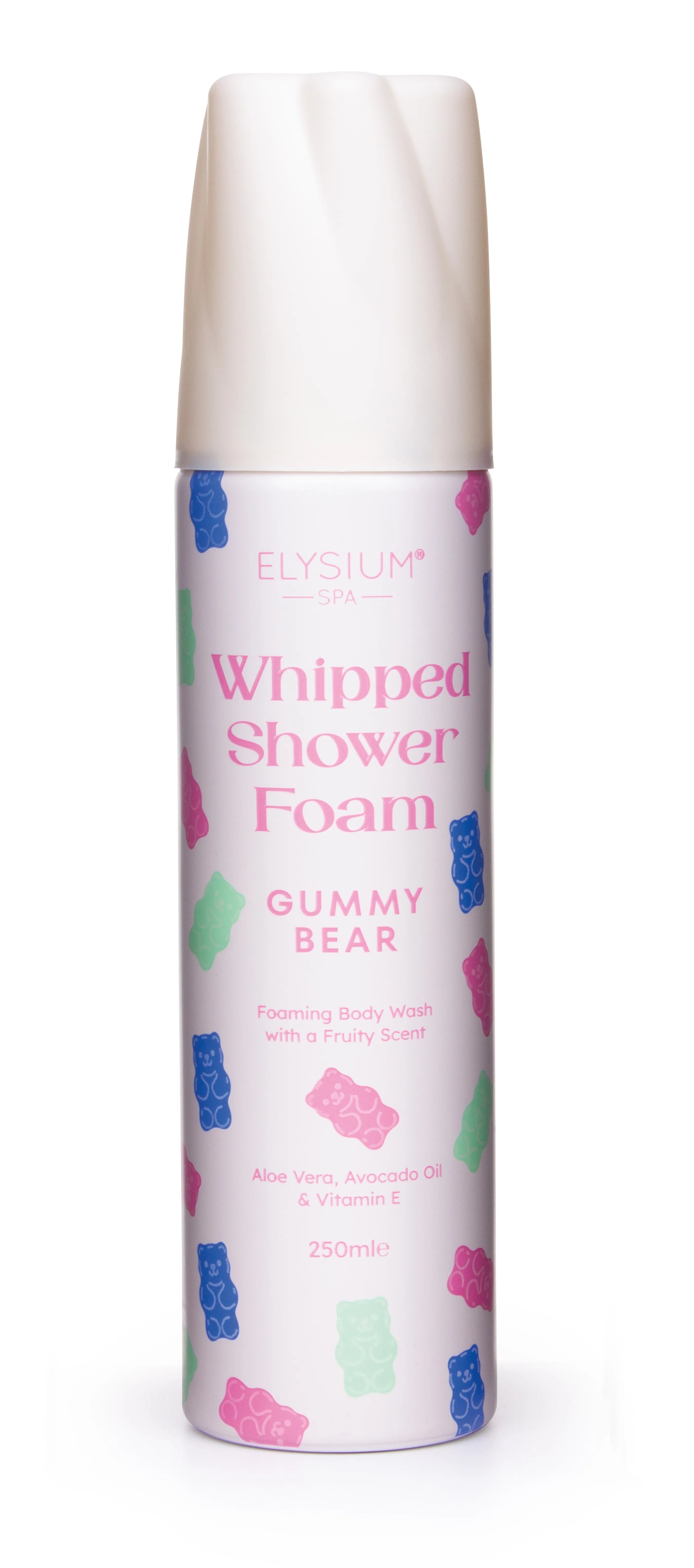 Elysium Spa Whipped Shower Foam Gummy Bear 250ML (Pack of 6)