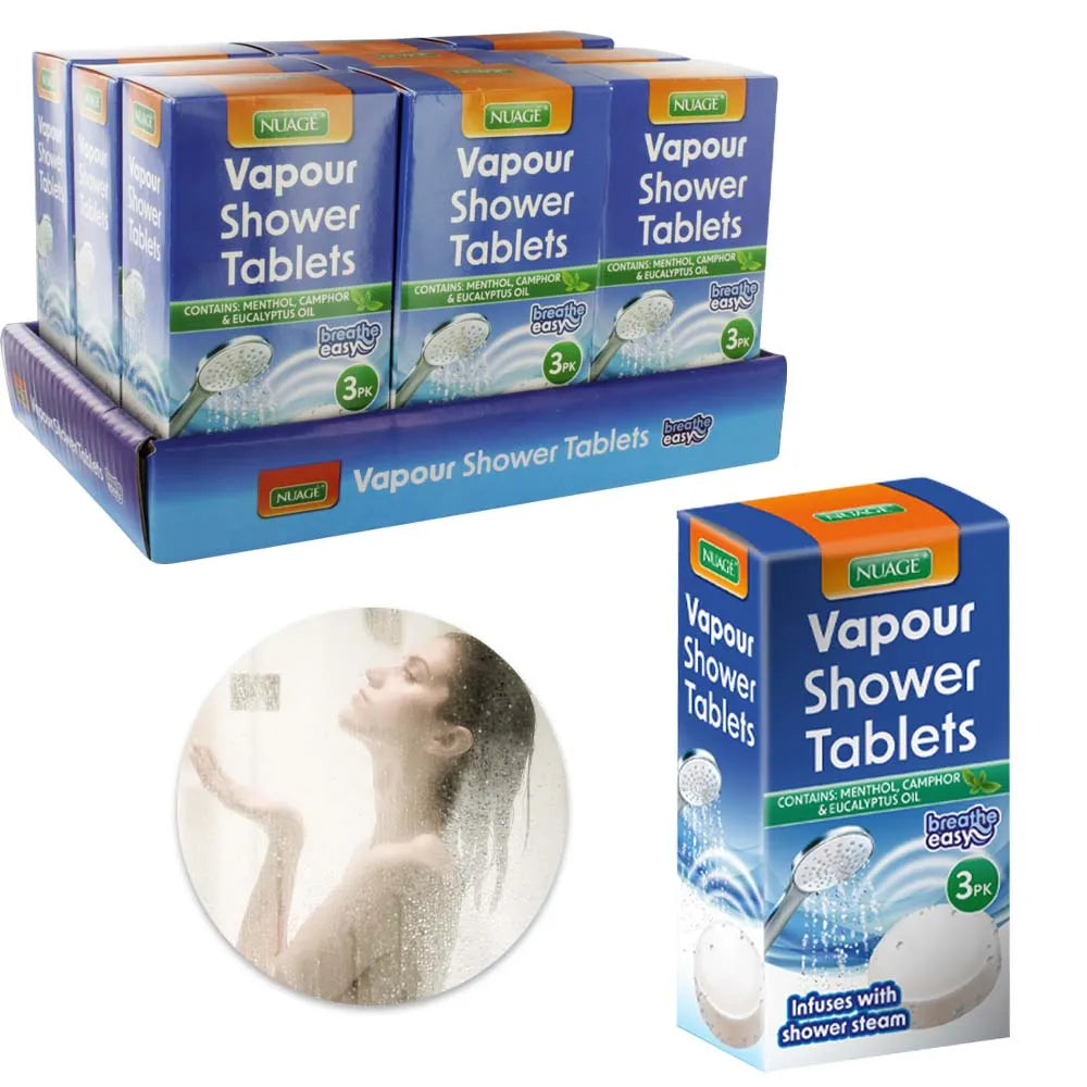 Nuage Shower Vapourising Tablets (Pack of 9)