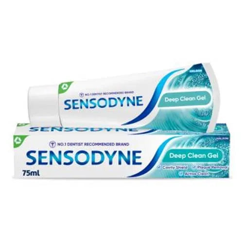 Sensodyne Deep Clean Gel 75ML (Pack of 12)