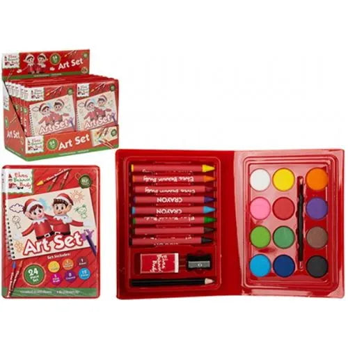 ELF Design 24-Piece Art Set – seasonal decoration