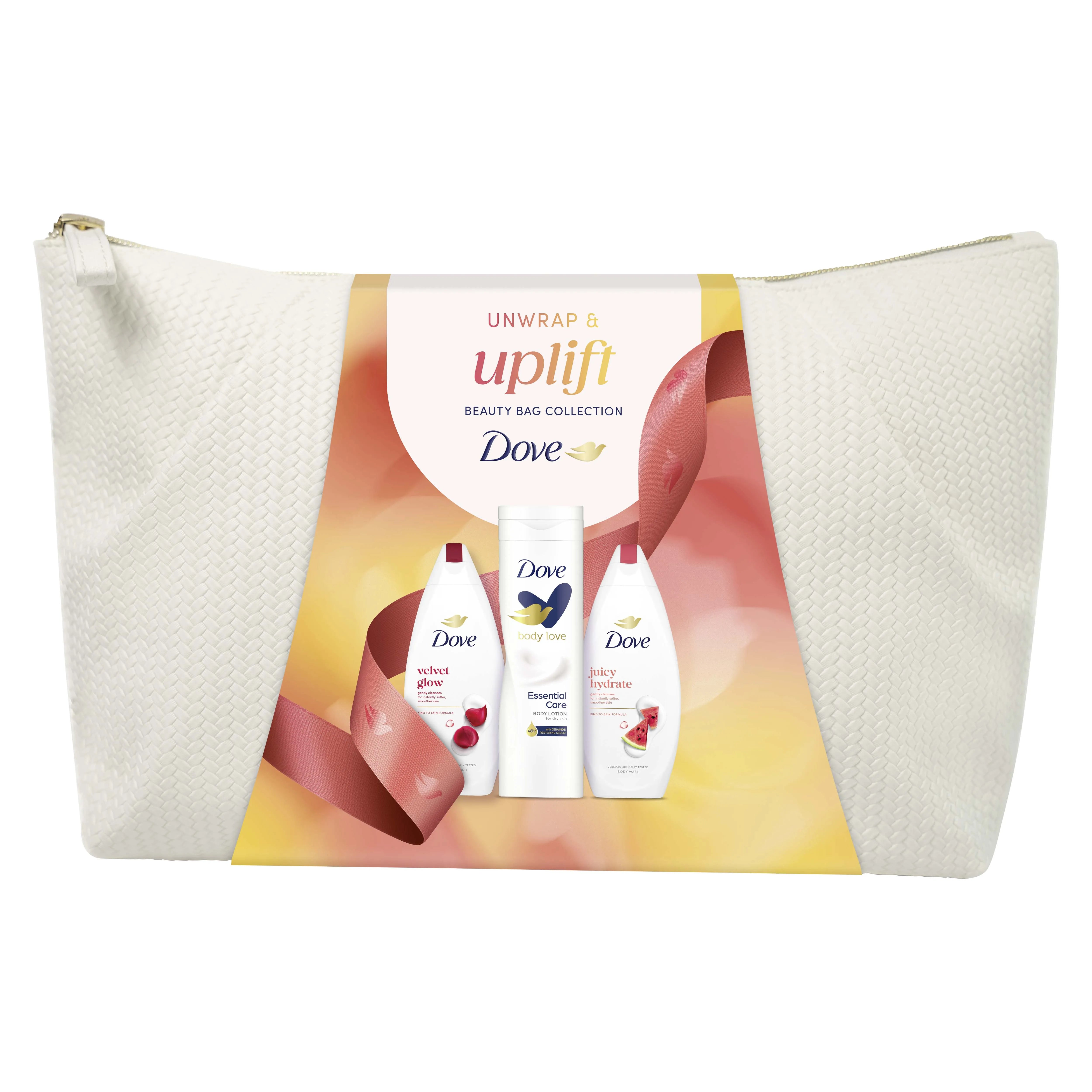 Dove Uplift Beauty Bag Gift Set X 3 (Pack of 3)
