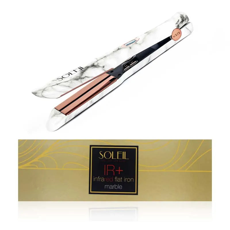 Soleil Infrared Flat Hair Iron Marble L10Hsirpeu-D37