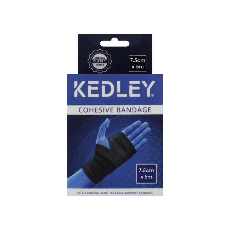 Kedley Cohesive Bandage 7.5Cm X 5M Ked037 (Pack of 3)
