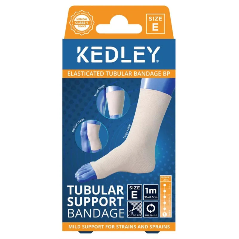 Kedley Tubular Support Bandage 1 Metre (Size E) Ked098 (Pack of 3)