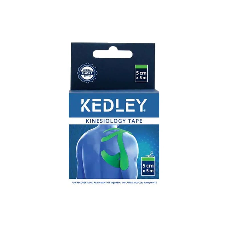 Kedley Kinesiology Tape Green Ked034 (Pack of 3)
