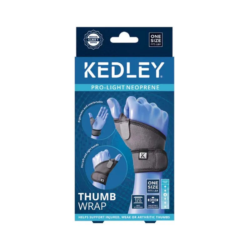 Kedley Neoprene Thumb Wrap Ked090 (Pack of 3)