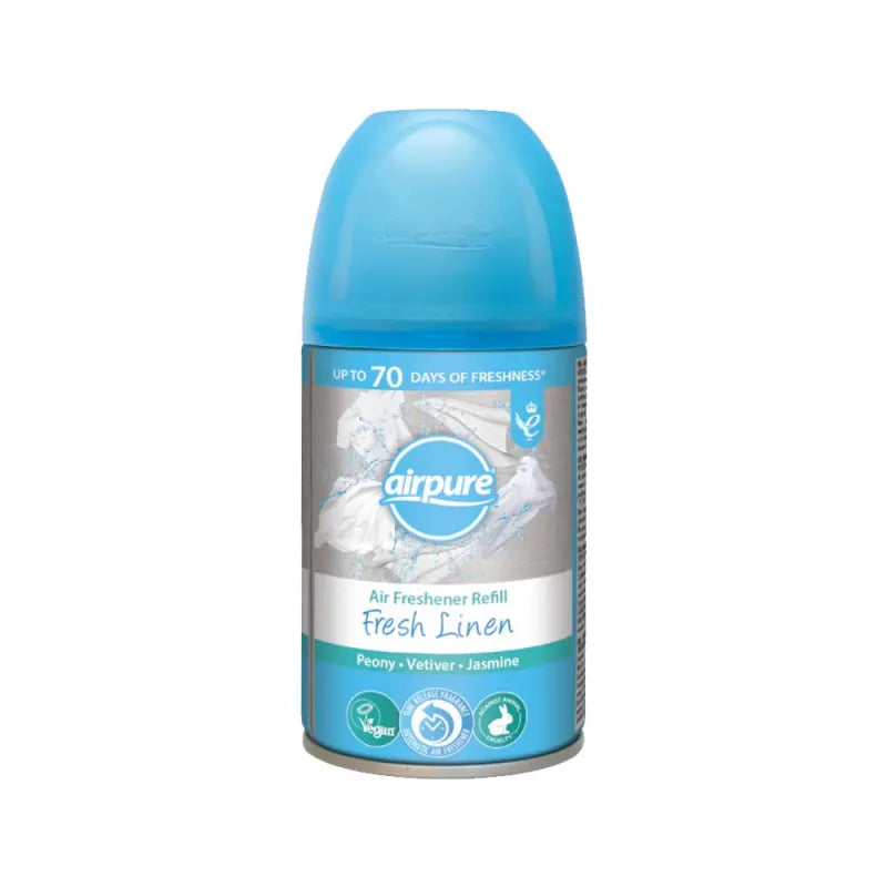 Airpure Air Freshner Refill Fresh Linen 250ML (Pack of 6)