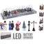 Abg100810 Village With Lights 14Pce (Pack of 4)