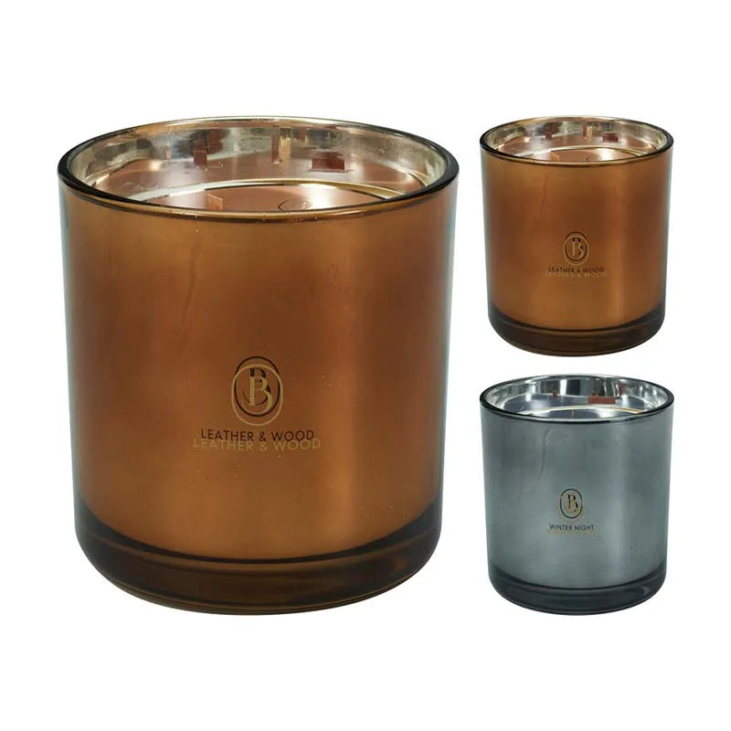 Acc701160 Scented Candle Glass 15X15 Jumbo X6***Ds (Pack of 6)