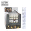 Ax5990640 Tealight LED White Glitt 6Pce Disp X24 (Pack of 24)