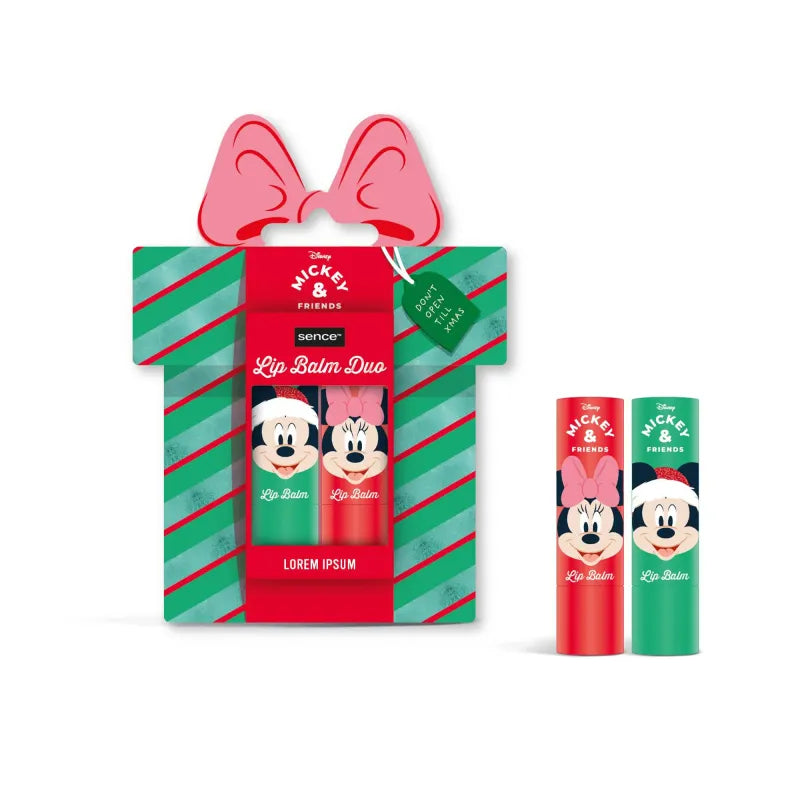 2052928 Disney Mickey/Minnie 2Pce Lip Balm Duo (Pack of 12)