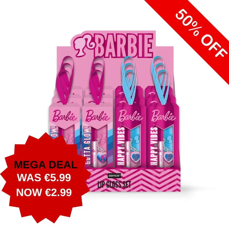 2053882 Barbie Lipgloss Set Disp X12***Special 26 (Pack of 12)