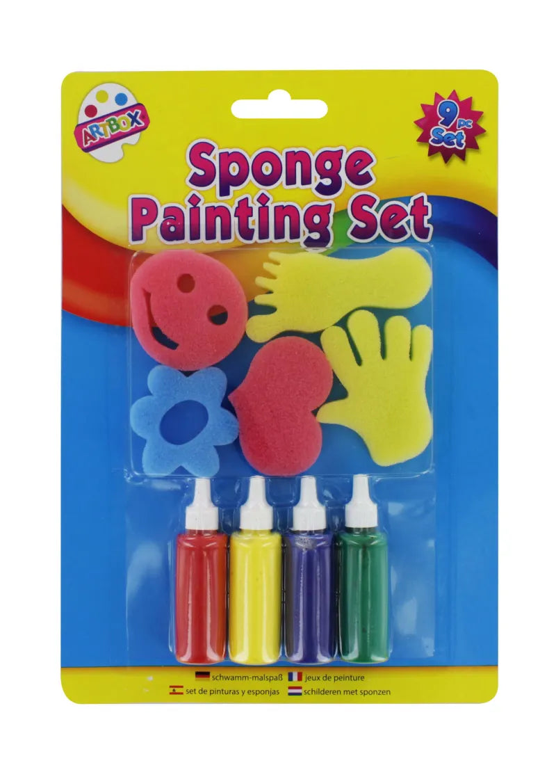 Artbox Sponge Painting Set (Pack of 6)