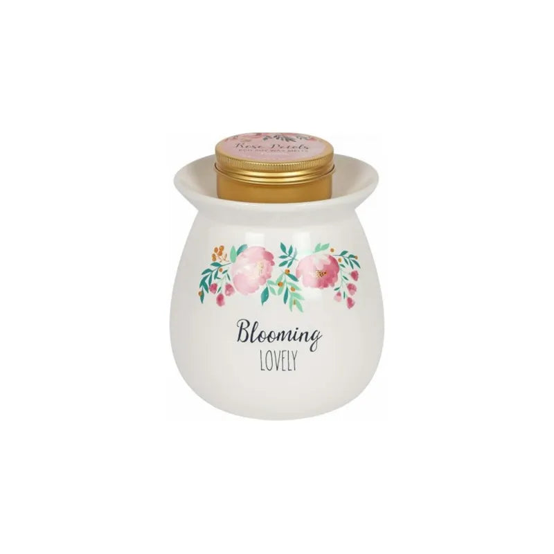 Bl_38838 Blooming Lovely Wax Melt Burner Set (Pack of 3)