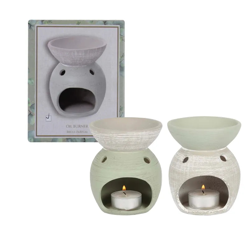 Eu_0074 Pottery Oil Burner (Pack of 3)