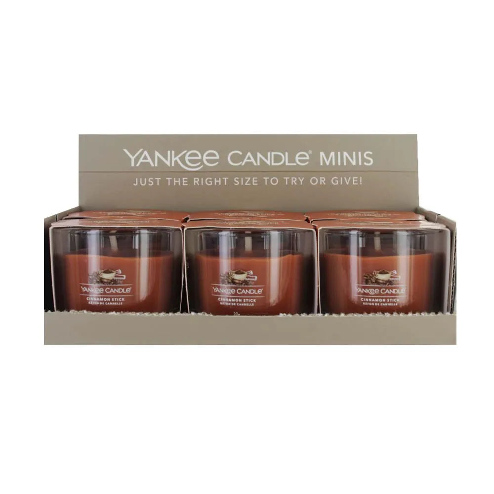 Yankee Votive Candle Cinnamon Stick 37G X6 (Pack of 6)