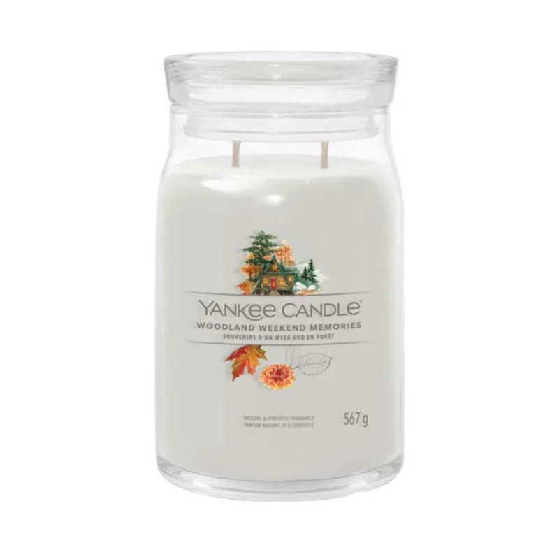 Yankee Signature Woodland Weekend Memories 567G Candle X4 (Pack of 4)