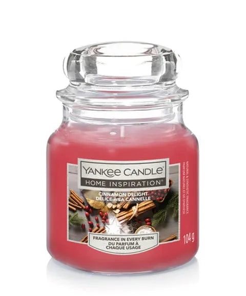 Yankee Cinnanom Delight Candle Home Inspirations 104G (Pack of 6)