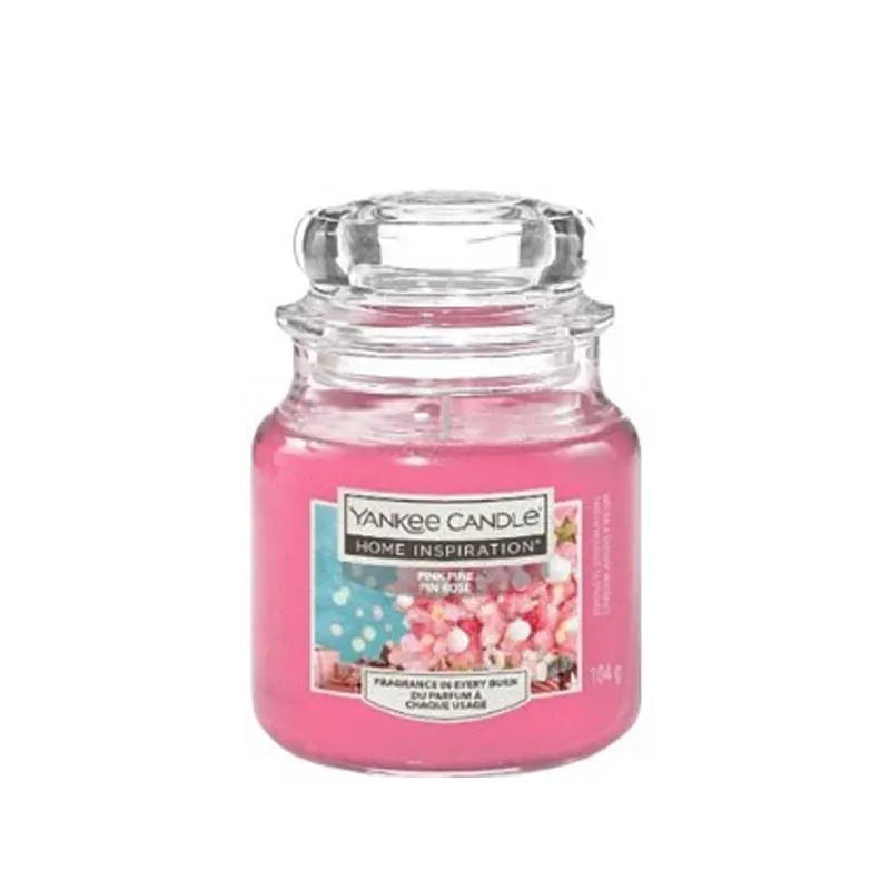 Yankee Pink Pine Candle Home Inspirations 104G (Pack of 6)