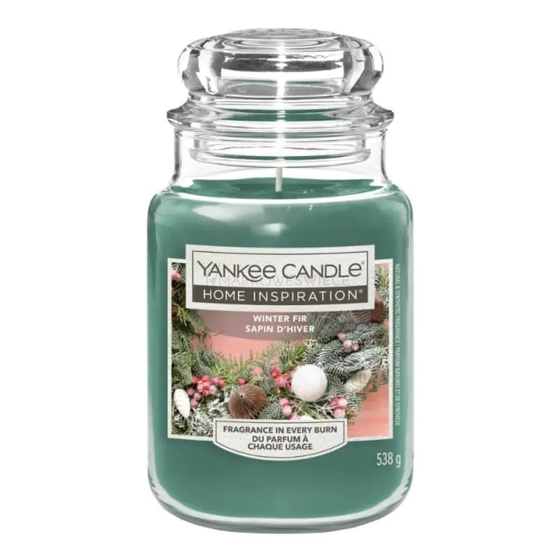 Yankee Candle Home Inspiration Winter Fir 538G X 4 (Pack of 4)