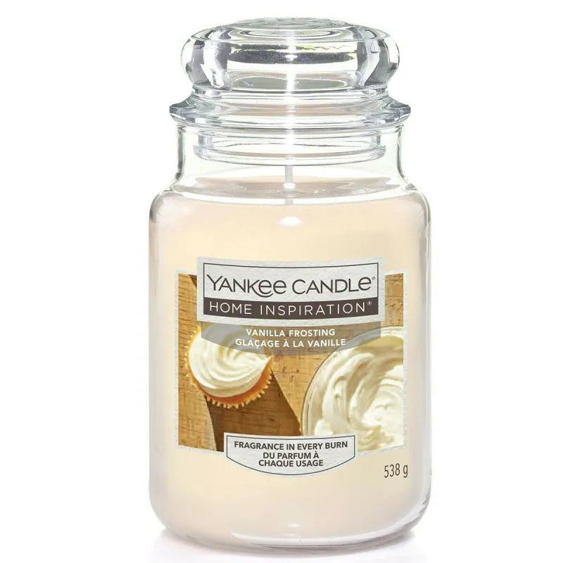 Yankee Candle Home Inspiration Vanilla Frosting 538G X 4 (Pack of 4)