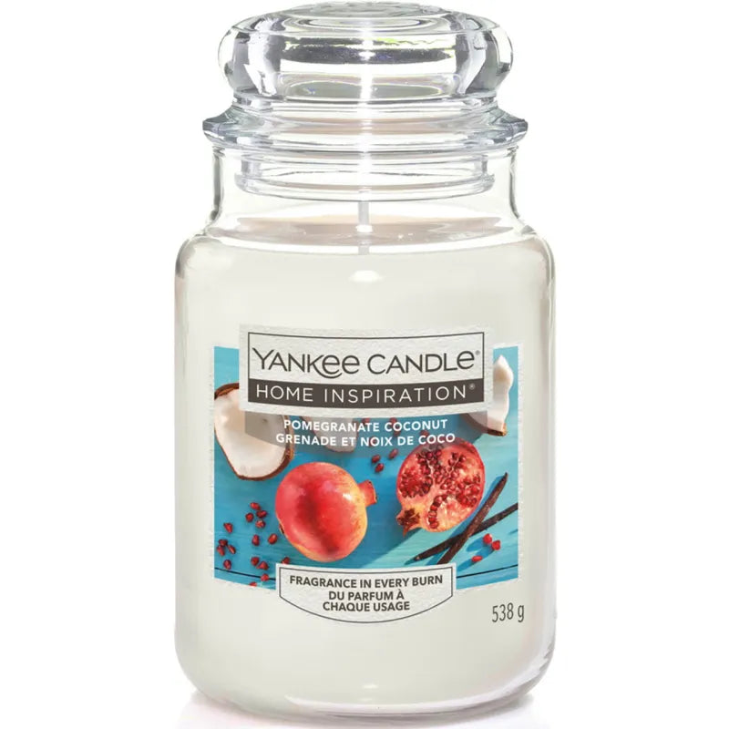 Yankee Candle Home Inspiration Pomegranate Coconut 538G X 4 (Pack of 4)