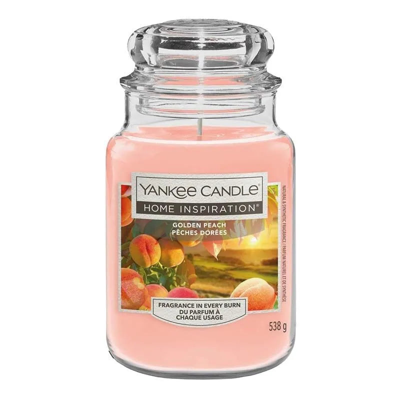 Yankee Candle Home Inspiration Golden Peach 538G X 4 (Pack of 4)