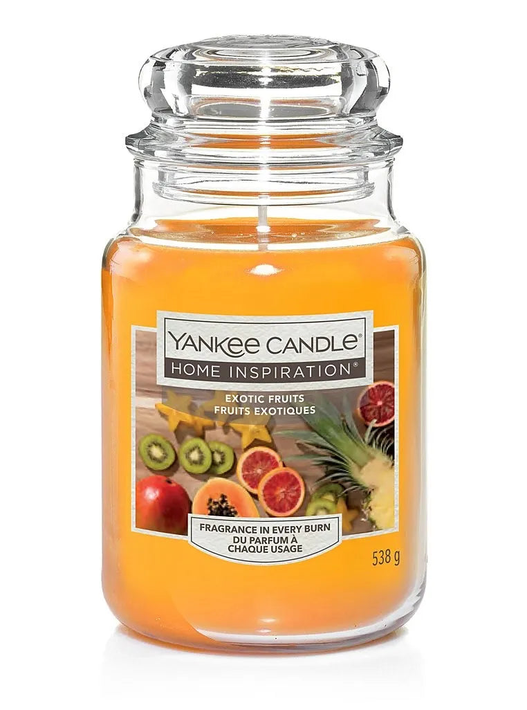 Yankee Candle Home Inspiration Exotic Fruits 538G X 4 (Pack of 4)