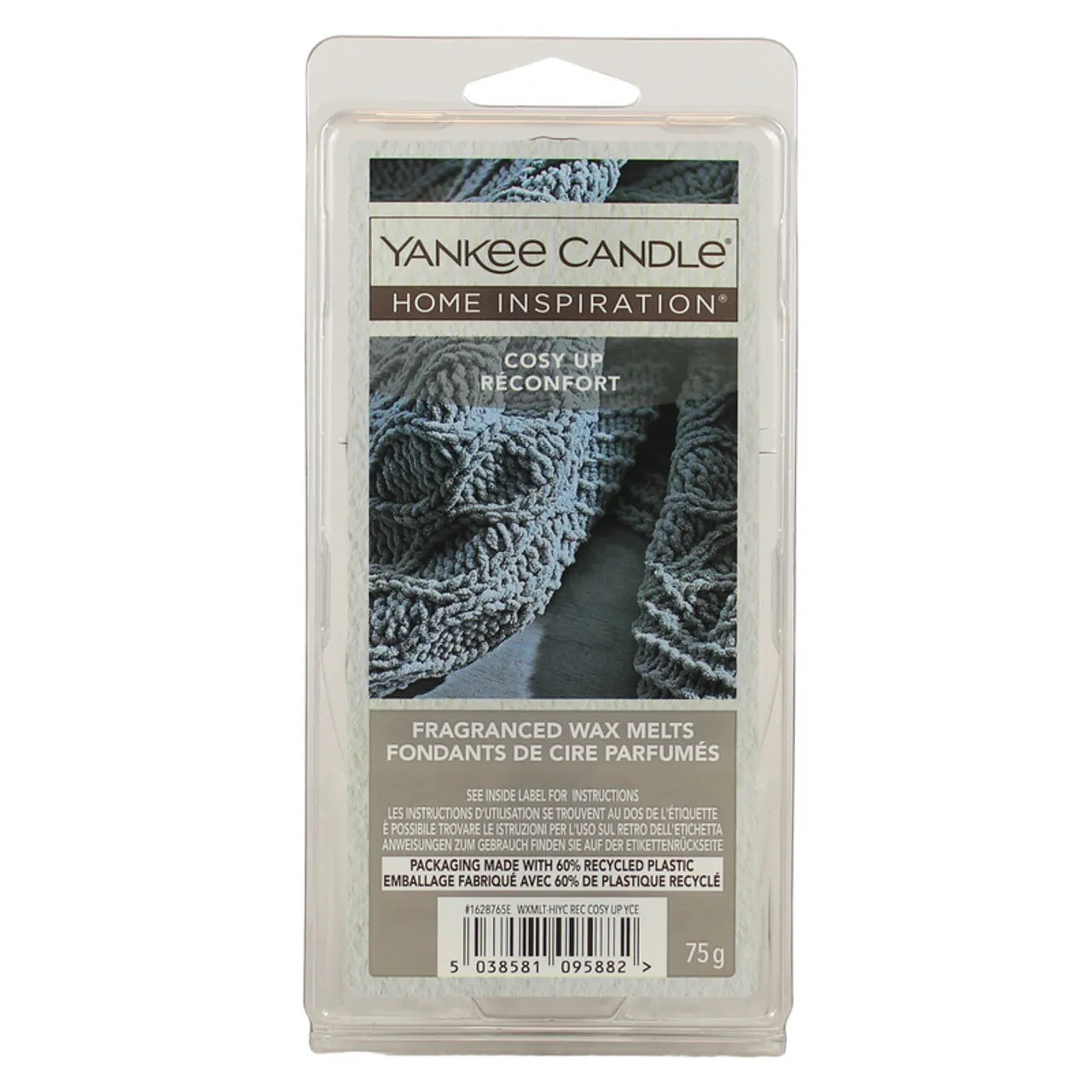 Yankee Wax Melts 75G Cosy Up (Pack of 6)