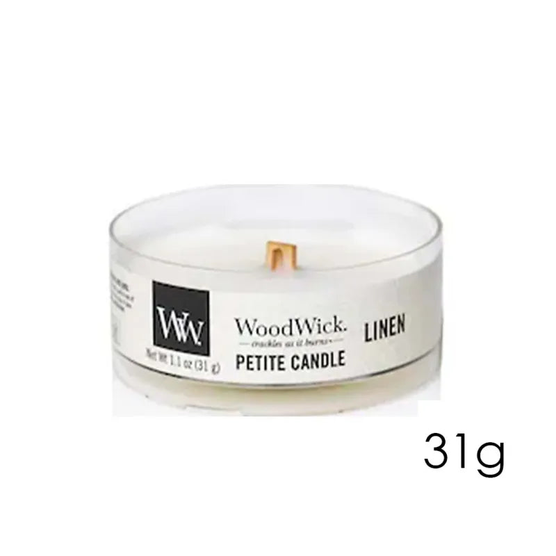 Woodwick Petite Linen Candle 31G (Pack of 6)