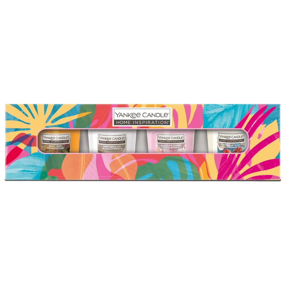Yankee 4 Votive Candle Set (Pack of 6)
