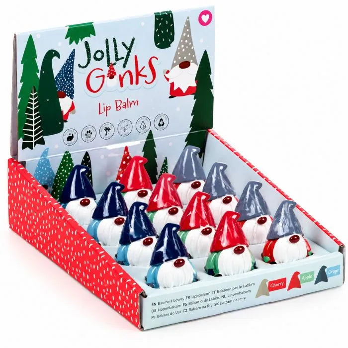 Christmas Jolly Gonk Lip Balms – lip balm