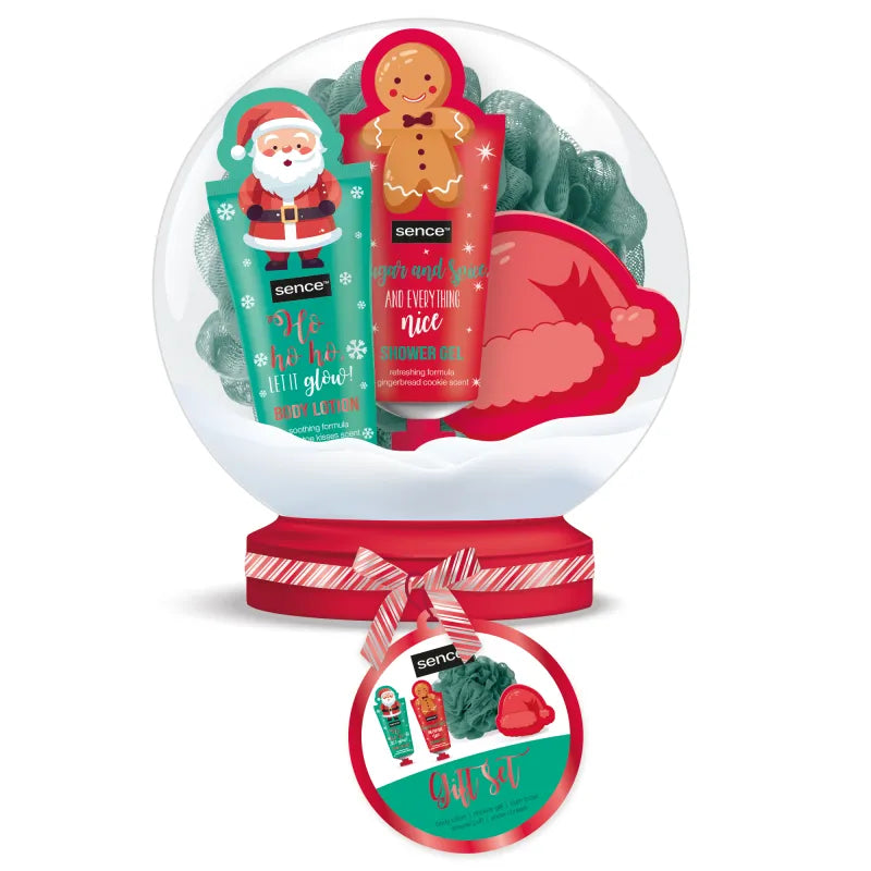 2041076 Sence Collection Xmas 4Pce Body Snow Globe (Pack of 12)
