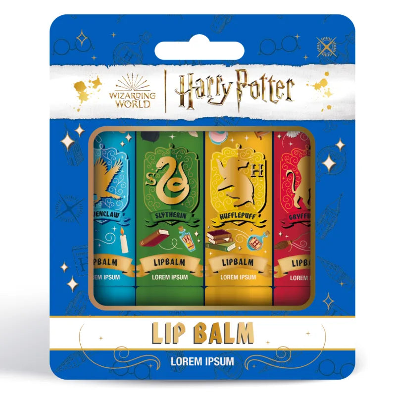 2042804 Harry Potter 4 Lip Balms (Pack of 6)