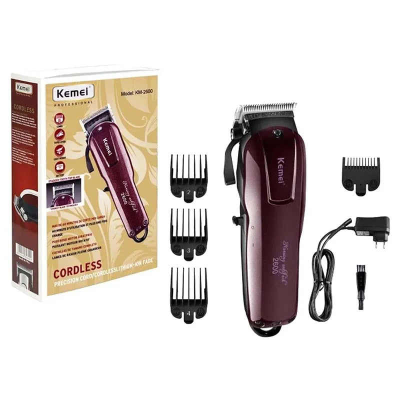 Kemei Grooming Hair Trimmer Cordless (Pack of 3)