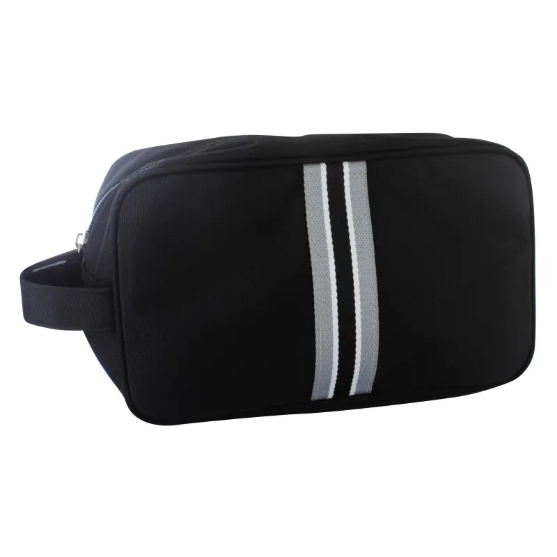 Gent Box Toilet Bag Grey/Blk (Pack of 3)