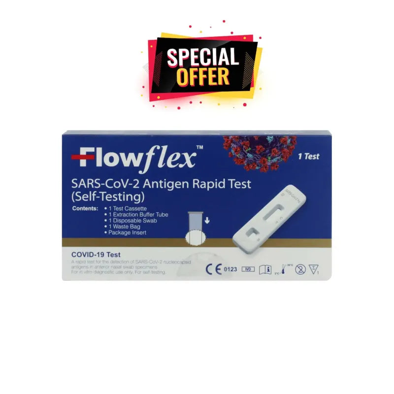 Flowflex (Covid)Antigen Rapid Test Singles (Pack of 30)