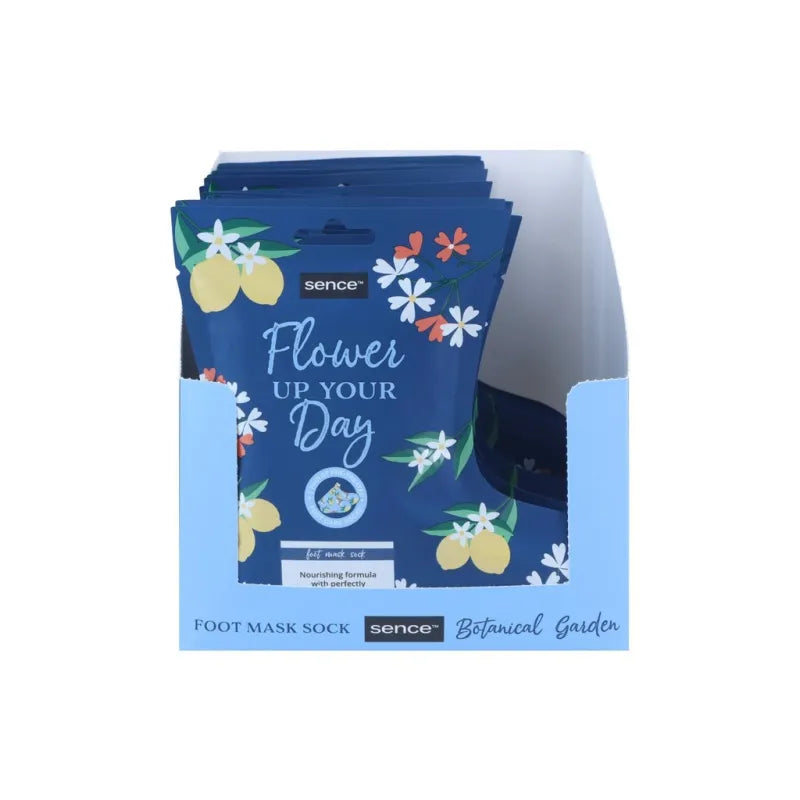 Sence Flower Your Day Foot Sock X18 (Pack of 18)