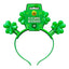 Paddys Day Shamrock Flashing Headband – hair accessory