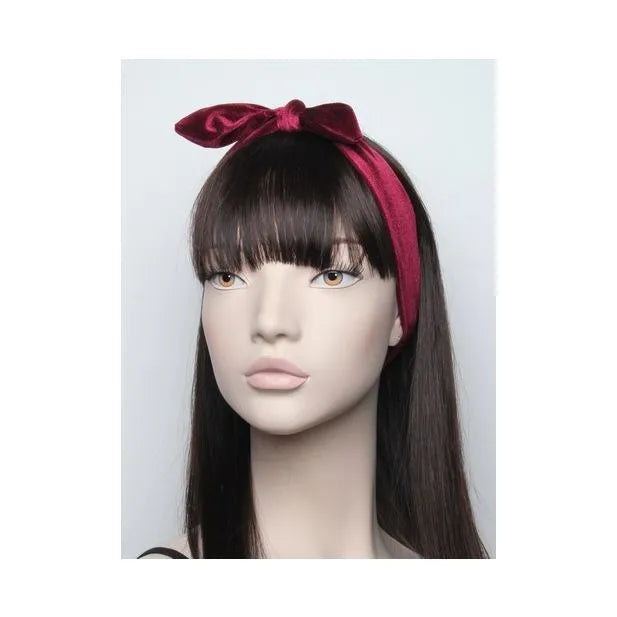 7698 Velvet Kylie With Tied Bow (Pack of 6)