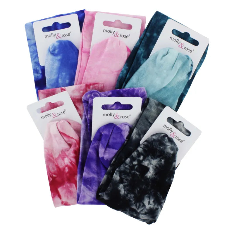 8613 Tie Dye Kylie Band (Pack of 6)