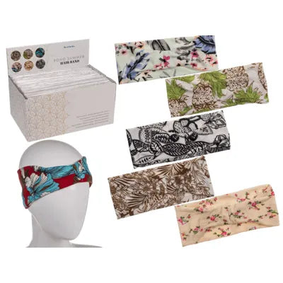 76/0440 Boho Textile Kylie Band X24 (Pack of 24)