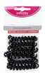 Black Spiral Bands 6S (Pack of 6)