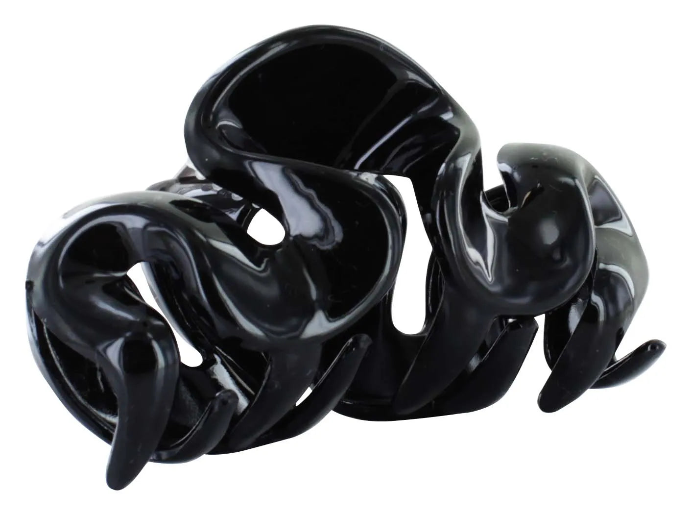Black Compact Hair Clamp (Pack of 3)