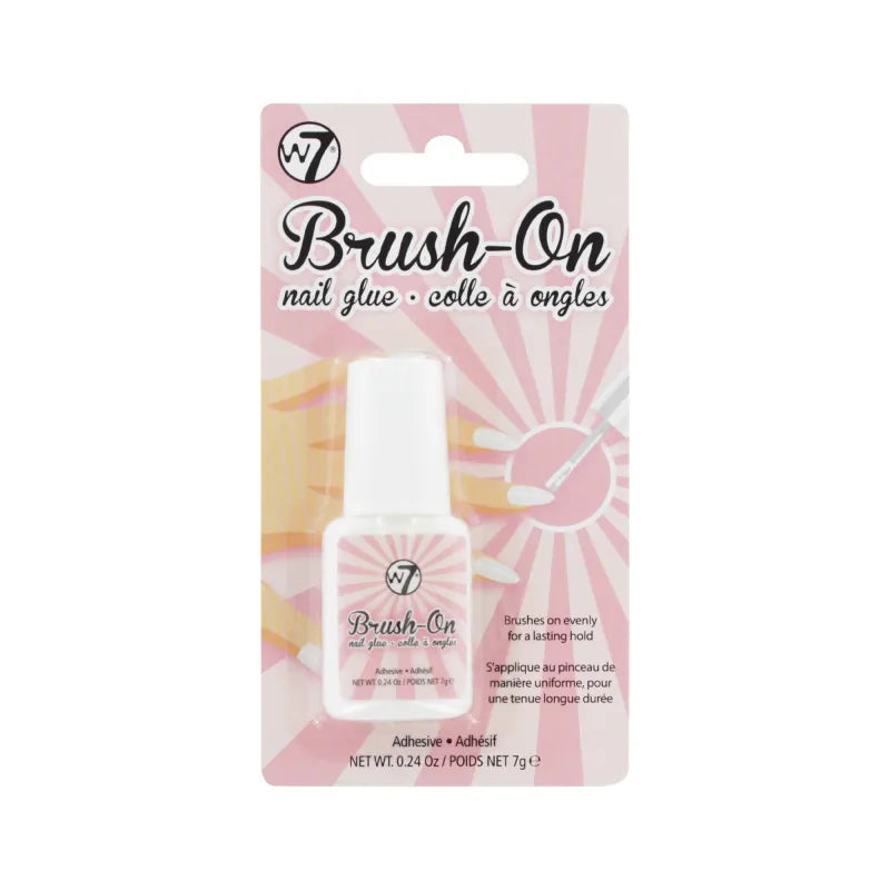 W7 Brush On Nail Glue 7G (Pack of 12)